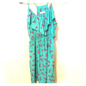 ModCloth brand summer bird dress. Size small